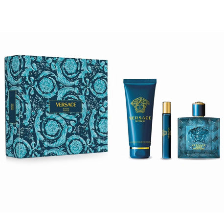 Versace Eros Parfum Set 3pc 3.4 Edp M